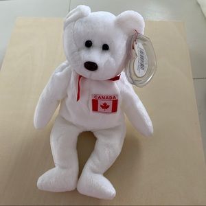 Maple, Beanie Baby teddy bear in great condition